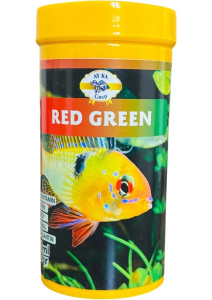 AYKA Red Green Bitkisel ve Hayvansal Içerikli Balık Yemi 100 ml
